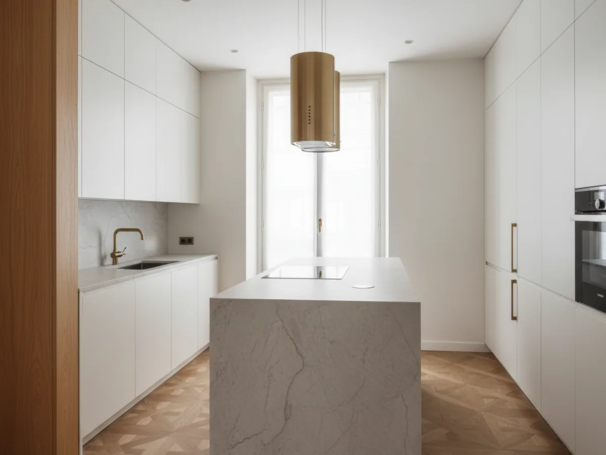 Reforma de cocina moderna en Bilbao